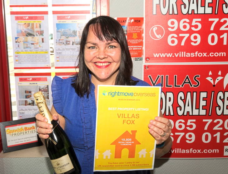 Villas Fox gagner le prix Rightmove