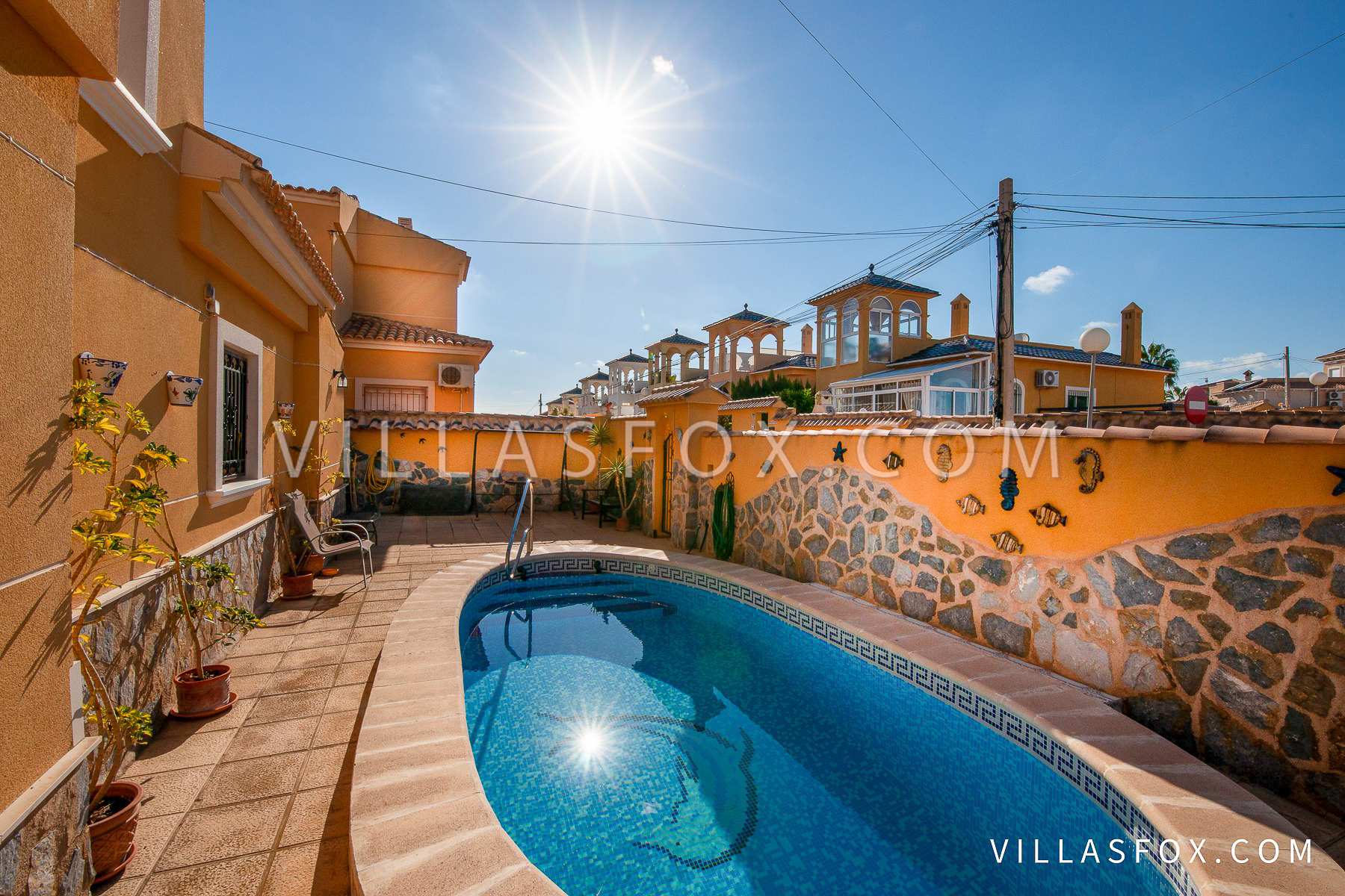 El Galan Luxusvilla mit Pool zu verkaufen ab Villas Fox-04