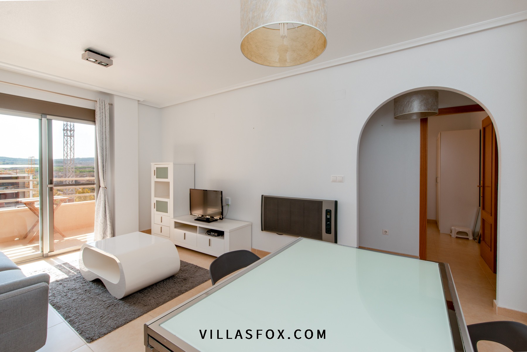 RESERVED!  Top-floor apartment with private solarium, Res. Angelina, San Miguel de Salinas
