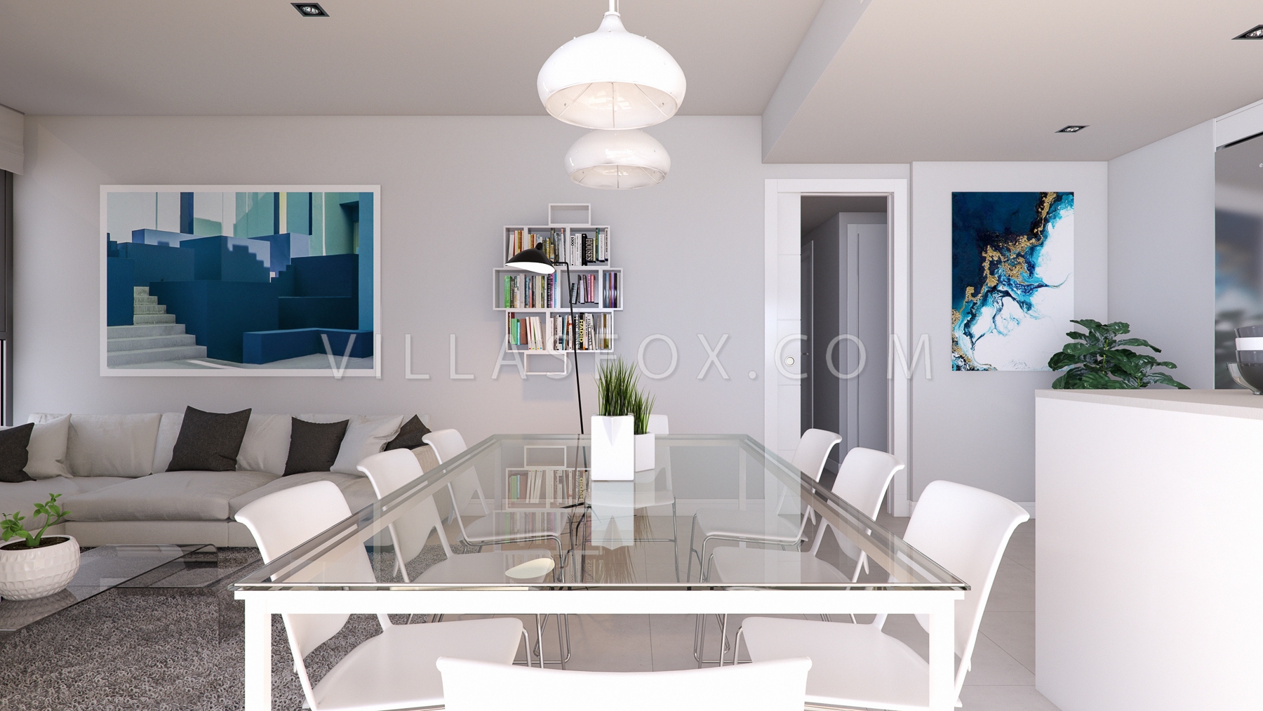New-build 3-bedroom luxury apartments Campoamor Orihuela Costa-38