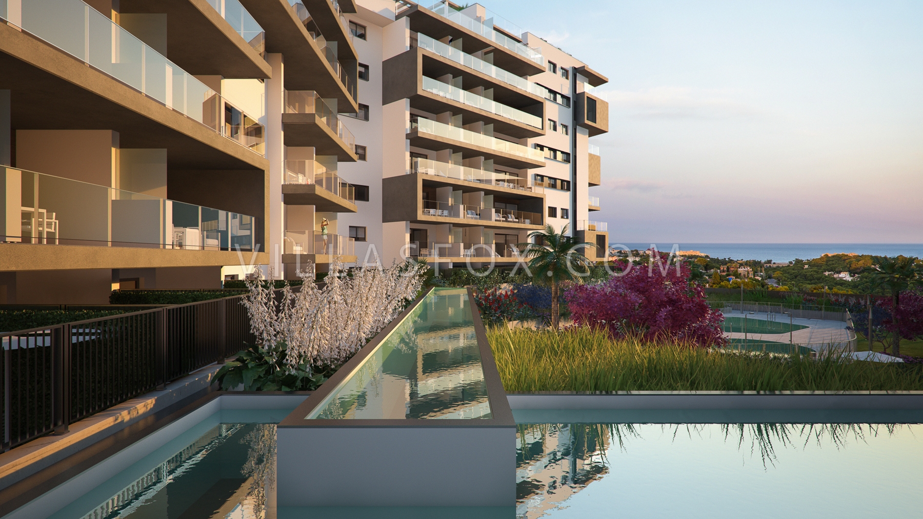 New-build 3-bedroom luxury apartments Campoamor Orihuela Costa-46