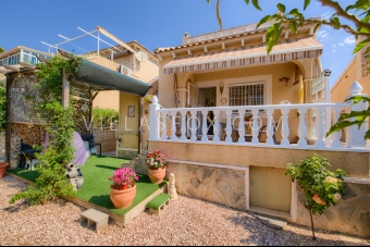 1165, Wolnostojąca willa z ogrodami, tarasem słonecznym i apartamentem gościnnym, Blue Lagoon, San Miguel de Salinas