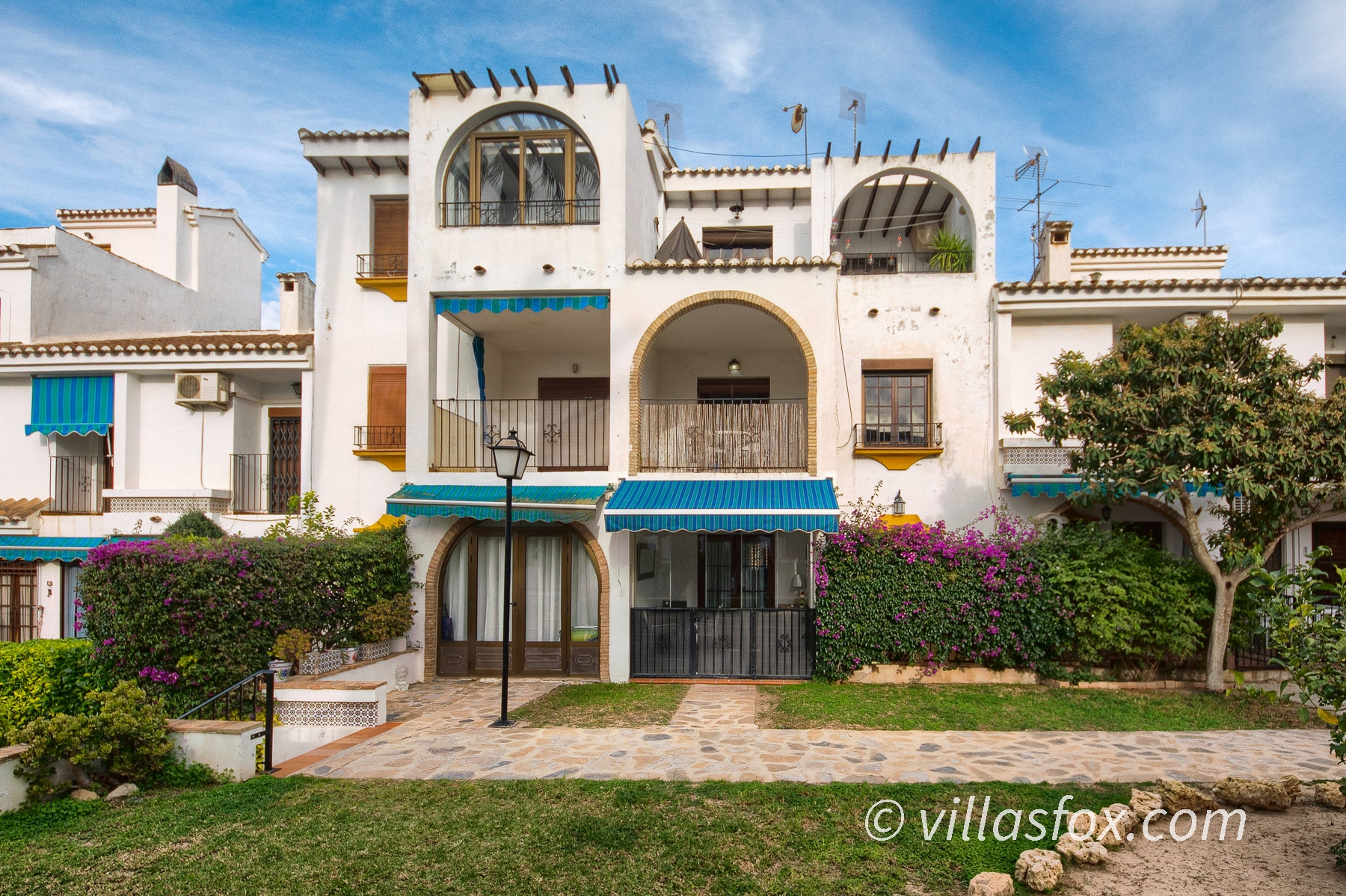 Appartement au premier étage avec grande terrasse face à la piscine, El Prado I, San Miguel de Salinas