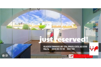 1326, Orihuela Costa townhouse for sale, Villa Costa