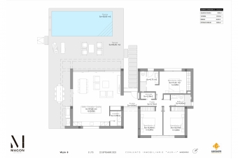 plan villa Mandarino 5 (only house)