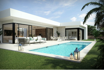 new-build detatched villa las colinas golf renders 2