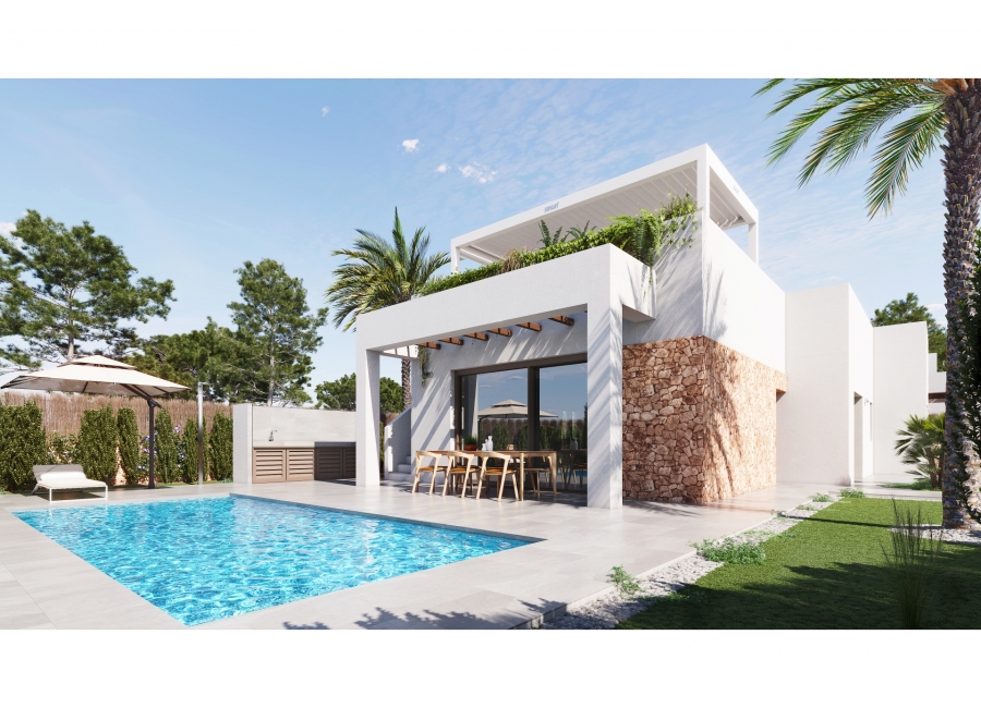 Detached villa 3 bedrooms 2 bathrooms Cabo Roig