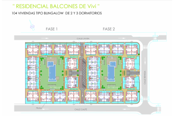 Plan Balcon de VIVI complete residence