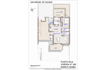 plan bellavista bungalow 36 B house