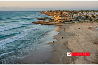 la zenia beach from hotel