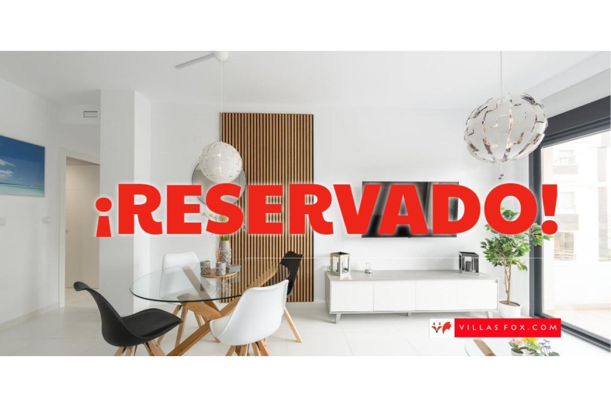 RESERVED!  Res. Angelina 2-bedroom modern apartment, San Miguel de Salinas