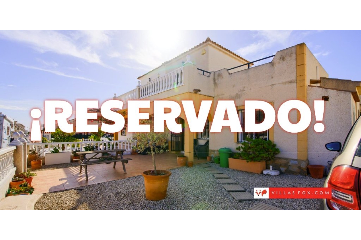 RESERVED! 3-bedroom quad villa, Serena V, Los Altos, Orihuela Costa