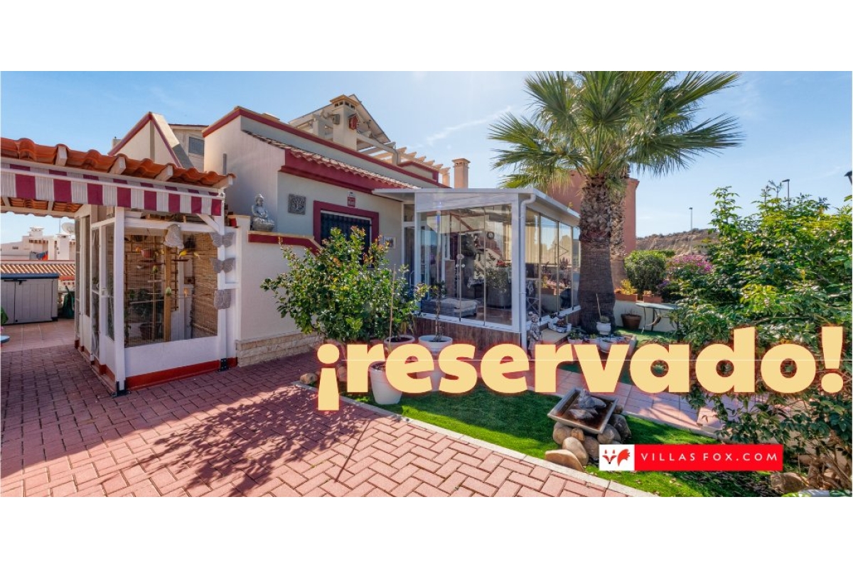 RESERVED! 2-bedroom quad villa with conservatory, solarium, Mirador de San Miguel