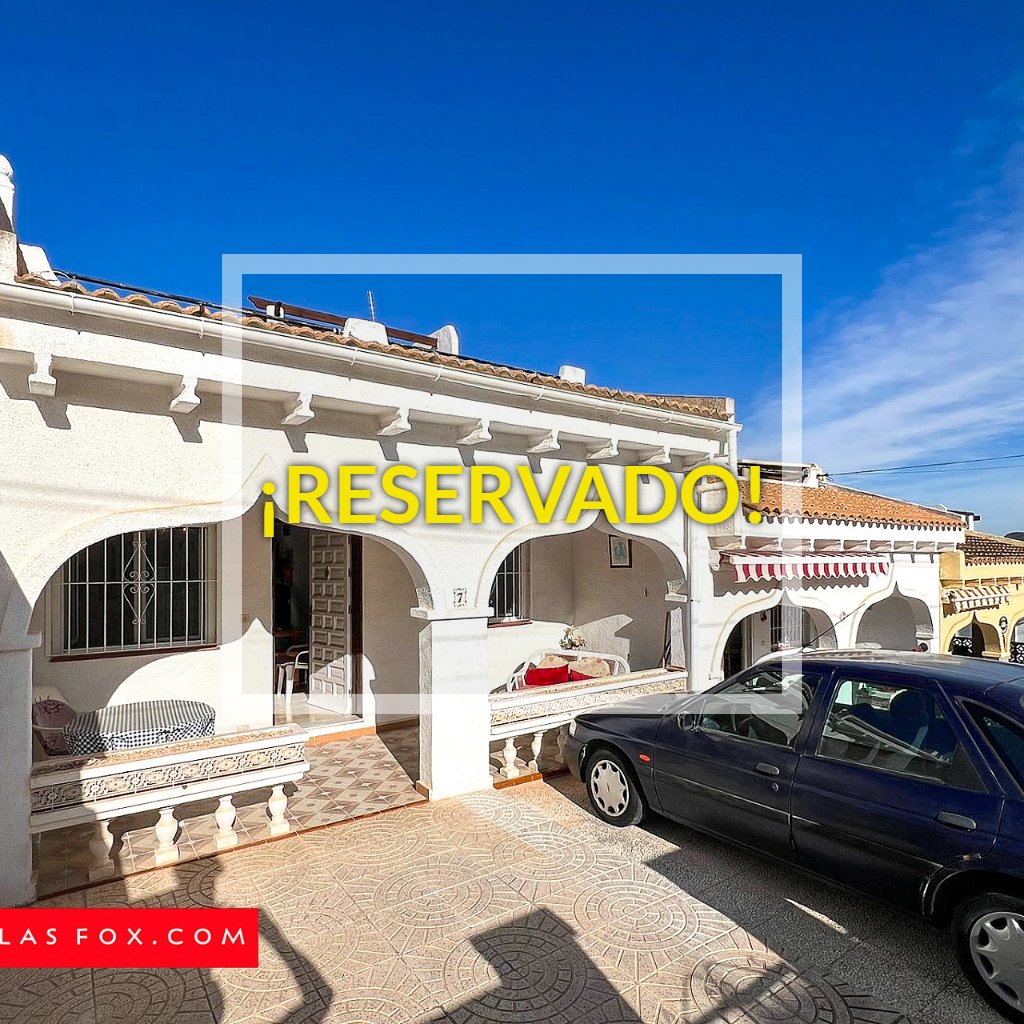 RESERVED!  2-bedroom townhouse with garden, solarium and basement, Balcón de la Costa Blanca