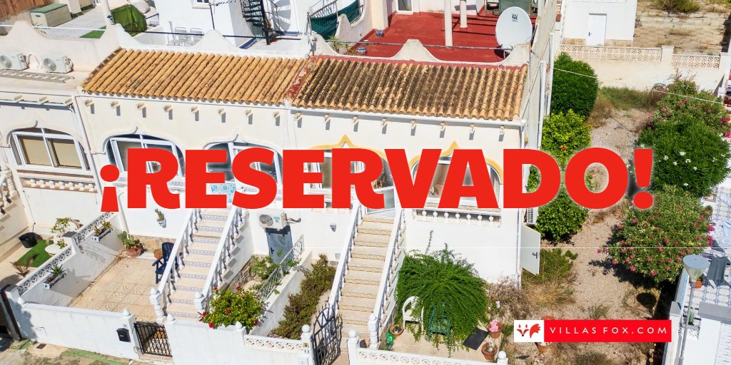 RESERVED! Balcón de la Costa Blanca end-townhouse for sale with great views, south-east-facing, solarium, garden