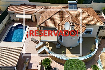 RESERVED! 3-bedroom bungalow villa, Villas María with private pool, summer kitchen and carport