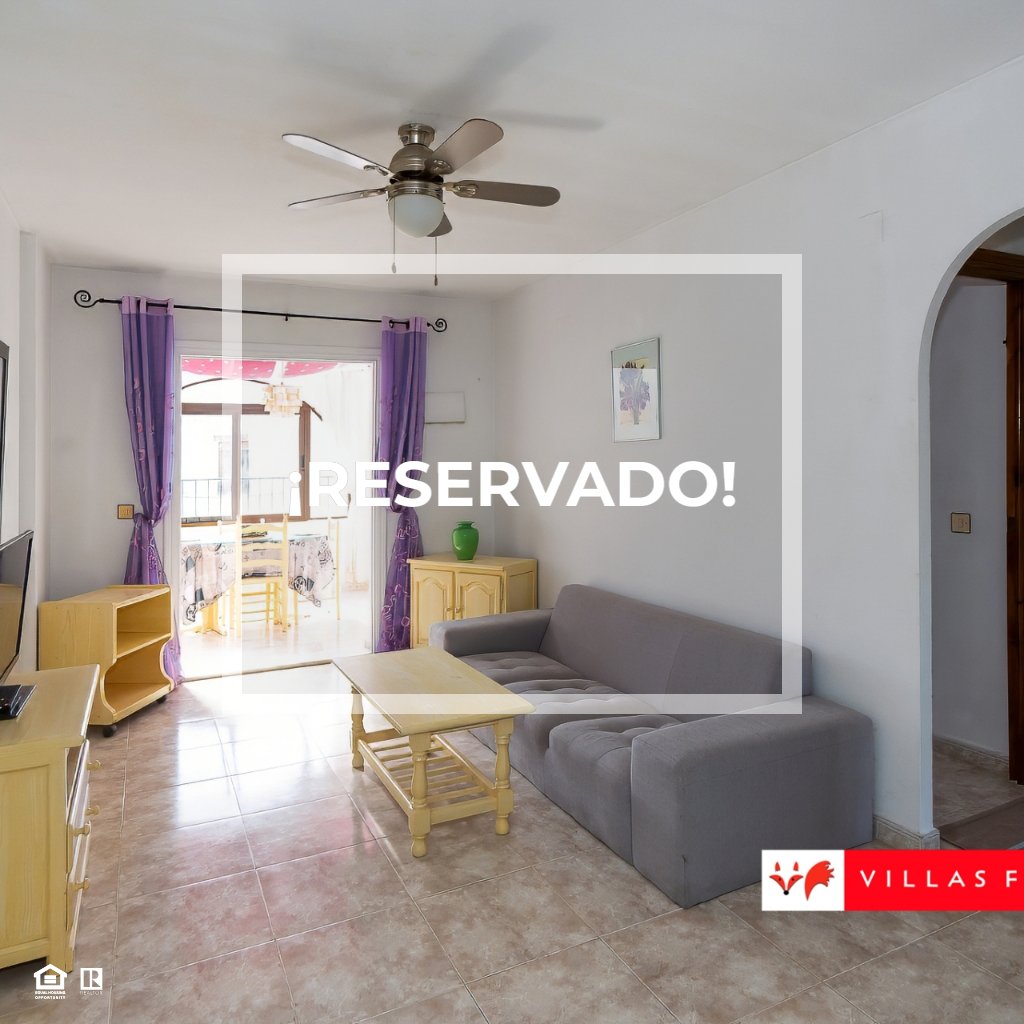 RESERVED! Top-floor 2-bedroom apartment, El Prado I, San Miguel de Salinas