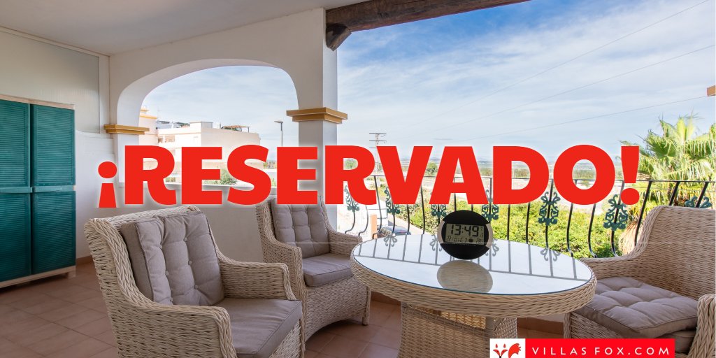 RESERVED! 1-bedroom first-floor apartment, Costa Paraíso II, San Miguel de Salinas
