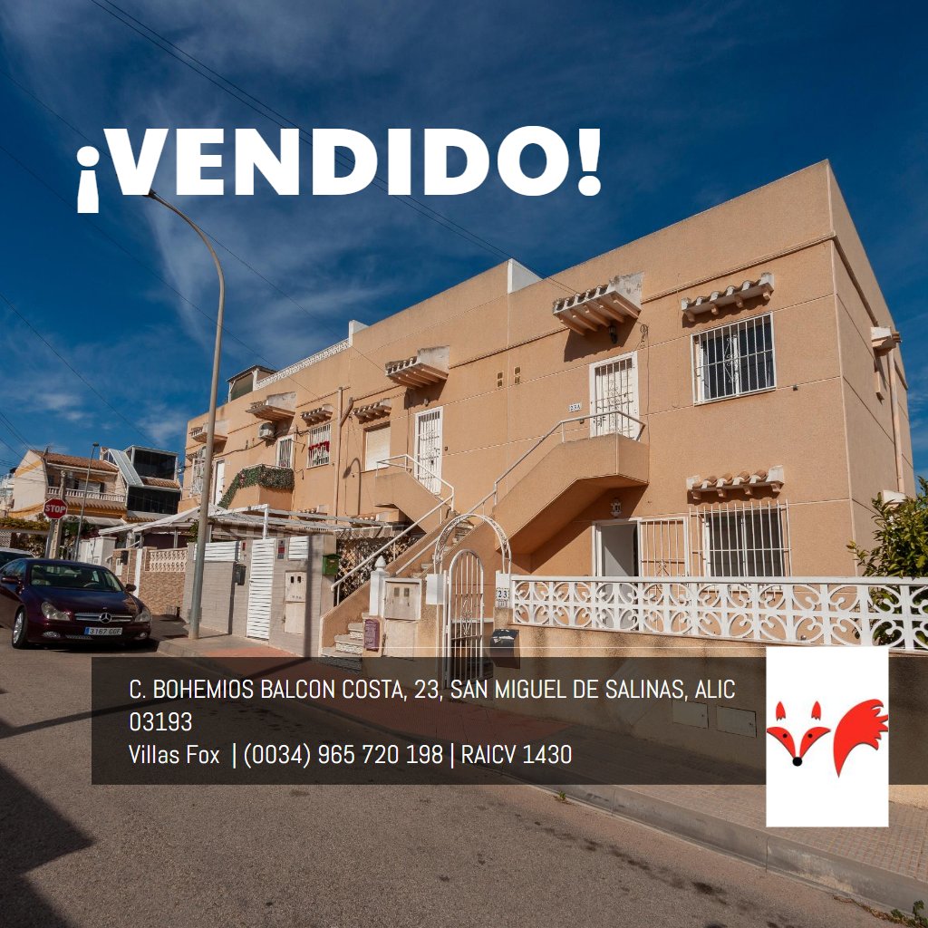 2-bedroom ground-floor apartment with garden, Balcón de la Costa Blanca, San Miguel de Salinas