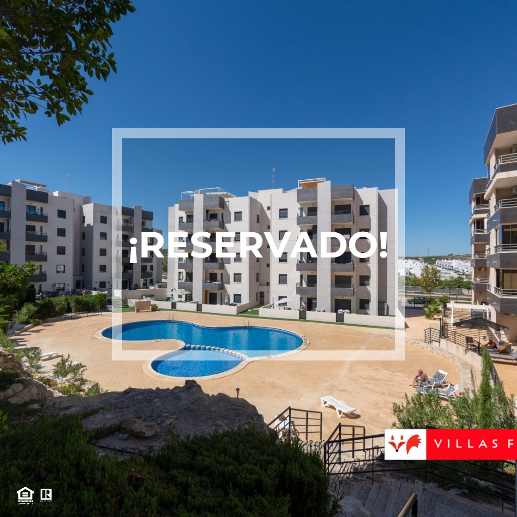 RESERVED!  3rd-floor west-facing 2-bedroom Angelina corner apartment with great views and pool, San Miguel de Salinas