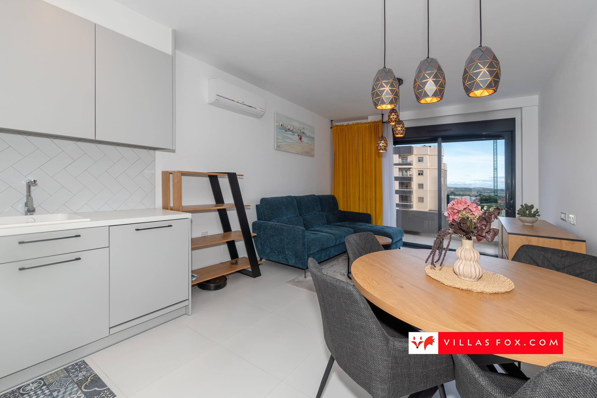 Res. Angelina 2-bedroom, 2-bathroom apartment facing pool + garage + storage, San Miguel de Salinas