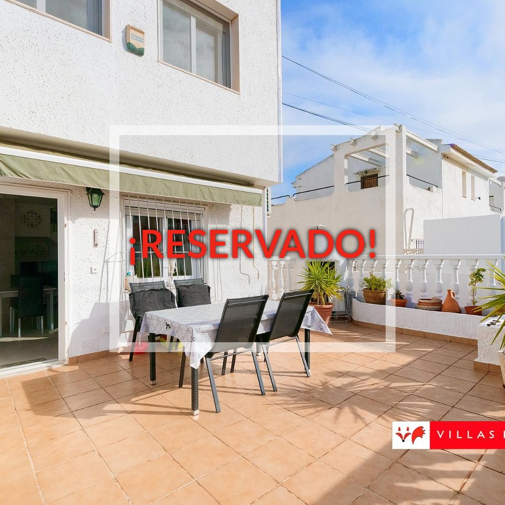 RESERVED! 2-bedroom, 2-bathroom town house, Balcón de la Costa Blanca, San Miguel de Salinas