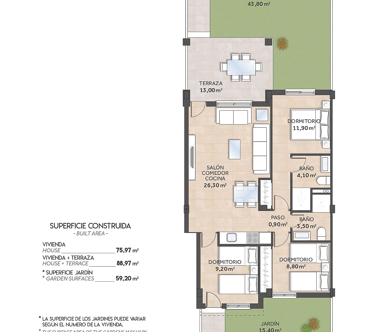 New-build apartments, Mirador de San Miguel, San Miguel de Salinas-37