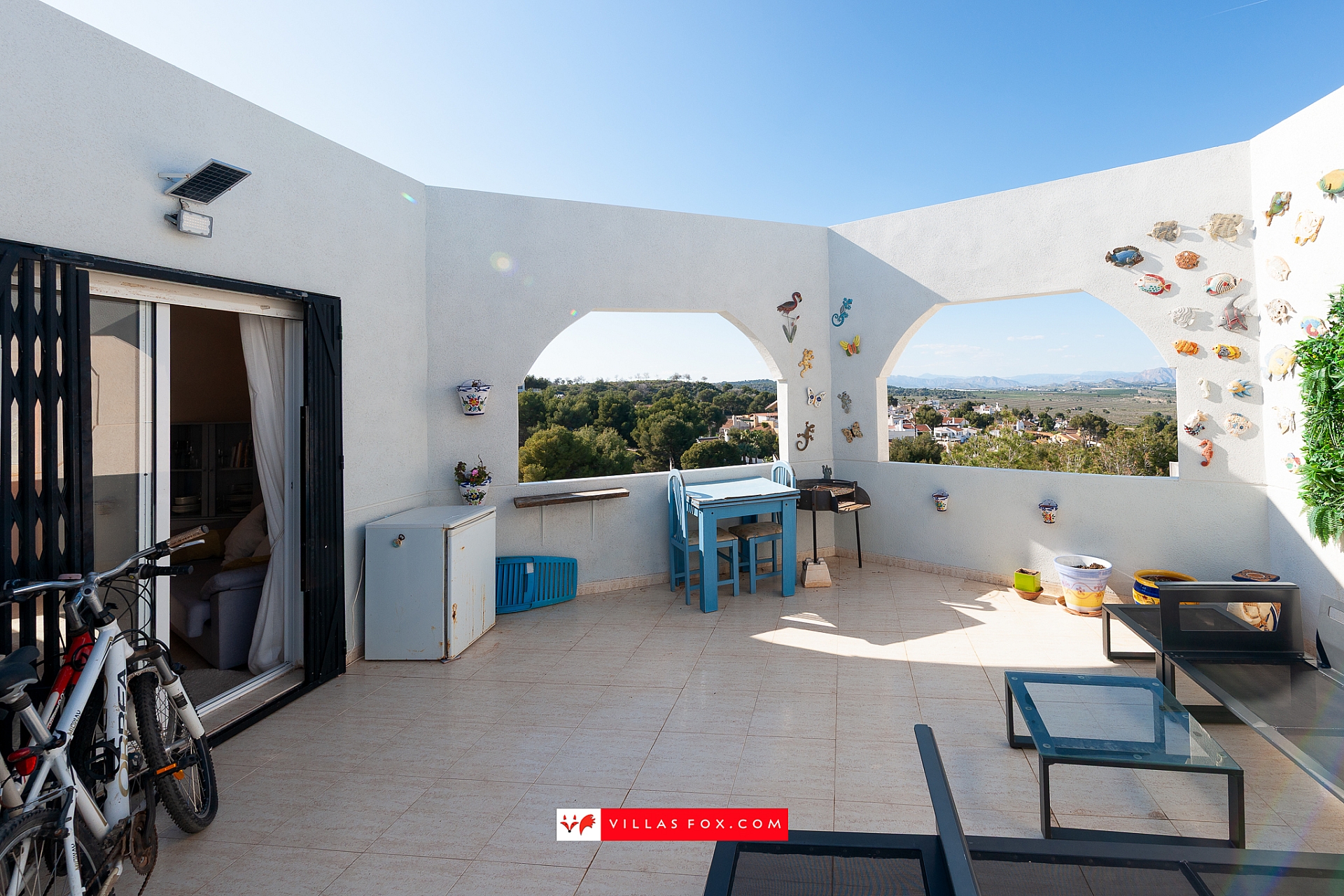 Los Pinos upper floor studio apartment with large terrace, San Miguel de Salinas-15