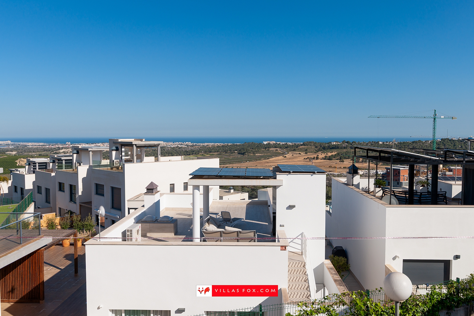 Los Pinos upper floor studio apartment with large terrace, San Miguel de Salinas-17