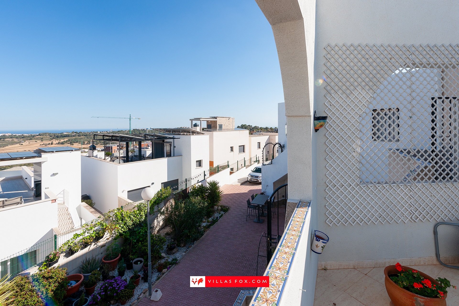 Los Pinos upper floor studio apartment with large terrace, San Miguel de Salinas-18