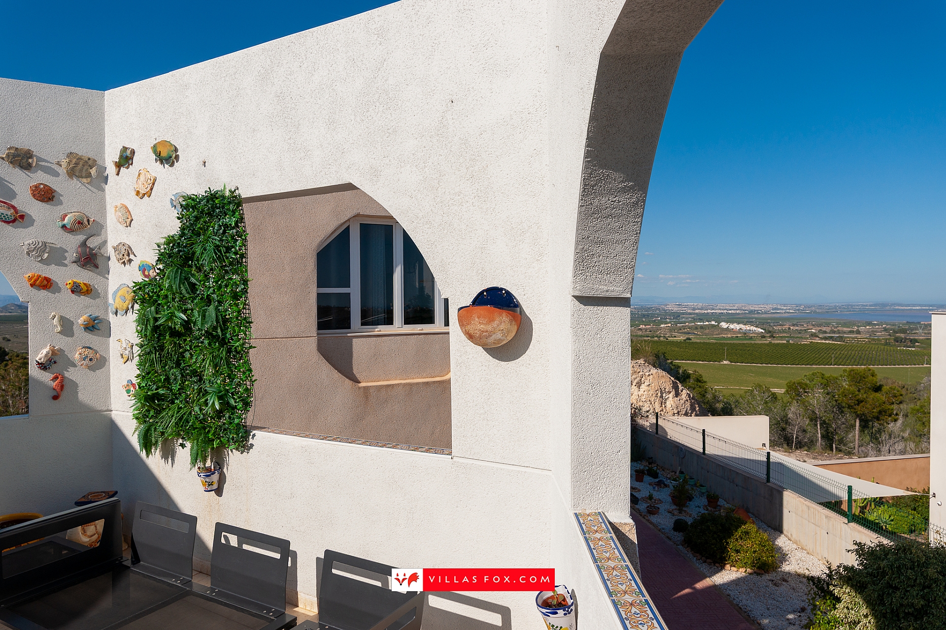 Los Pinos upper floor studio apartment with large terrace, San Miguel de Salinas-19
