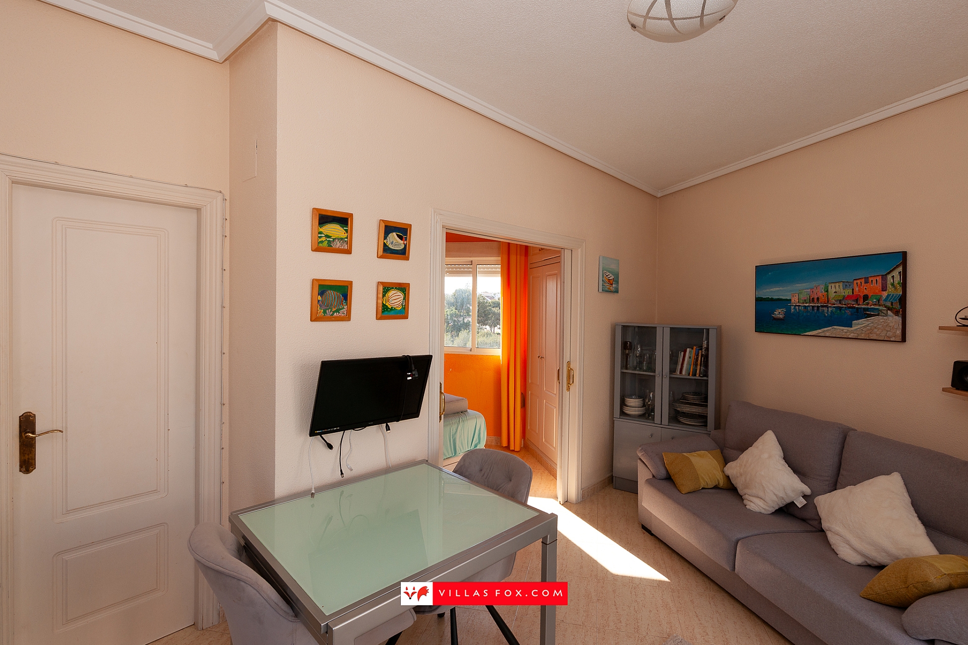Los Pinos upper floor studio apartment with large terrace, San Miguel de Salinas-21