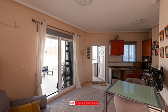Los Pinos upper floor studio apartment with large terrace, San Miguel de Salinas-3
