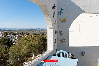 Los Pinos upper floor studio apartment with large terrace, San Miguel de Salinas-9