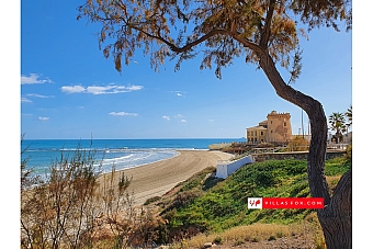 Torre_de_la_Horadada_beach_tower_tree_villas_fox
