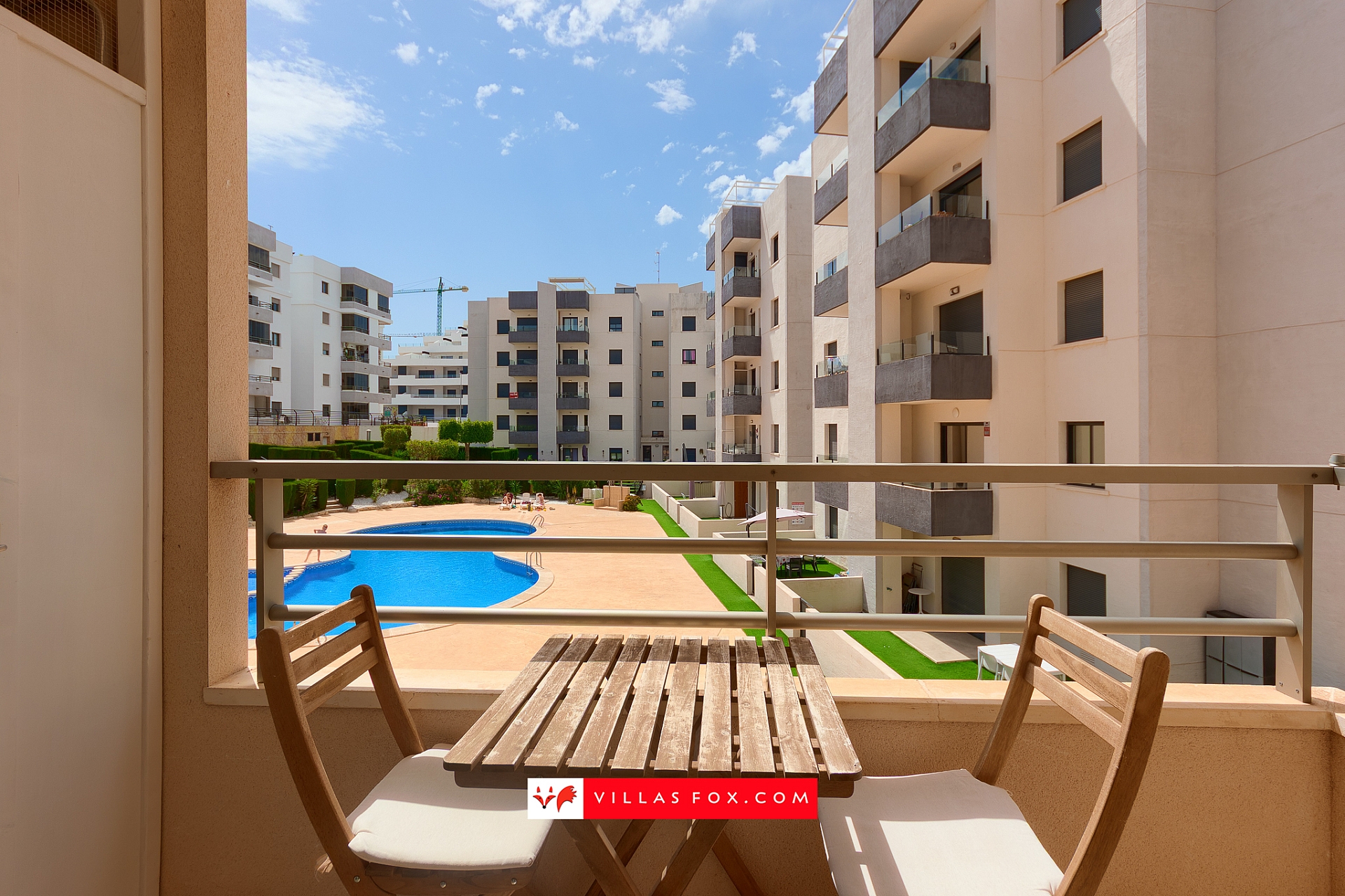 RESERVED!  South-facing, 1st-floor Res. Angelina apartment, San Miguel de Salinas