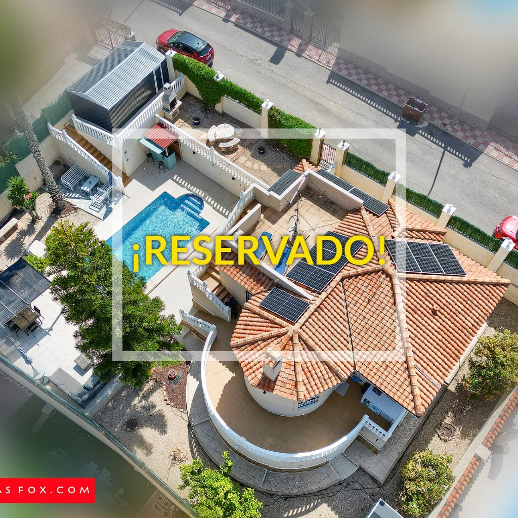RESERVED! 3-bedroom Villasmaría detached villa on one level with pool, San Miguel de Salinas