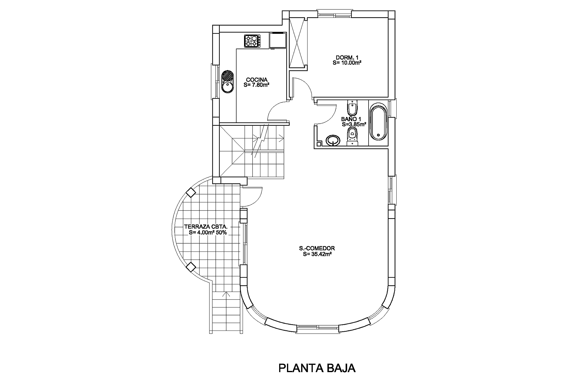 1624 plano ground floor