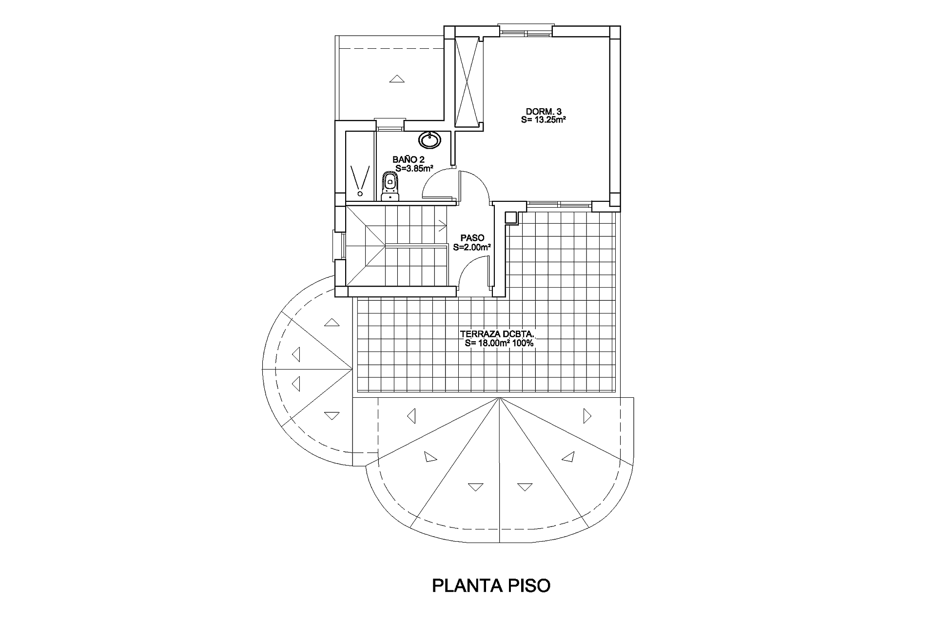 1624 plano upper floor