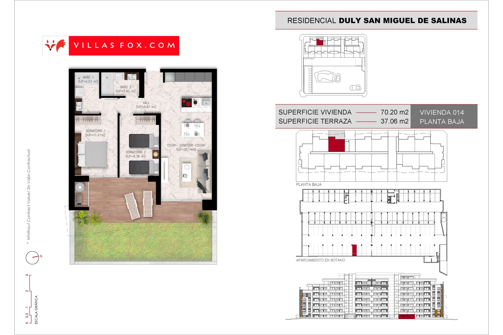 Luxury 2-bedroom new-build apartments San Miguel de Salinas, Alicante-17
