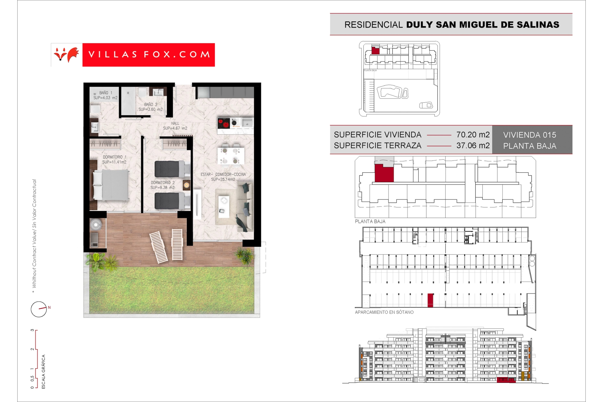 Luxury 2-bedroom new-build apartments San Miguel de Salinas, Alicante-18