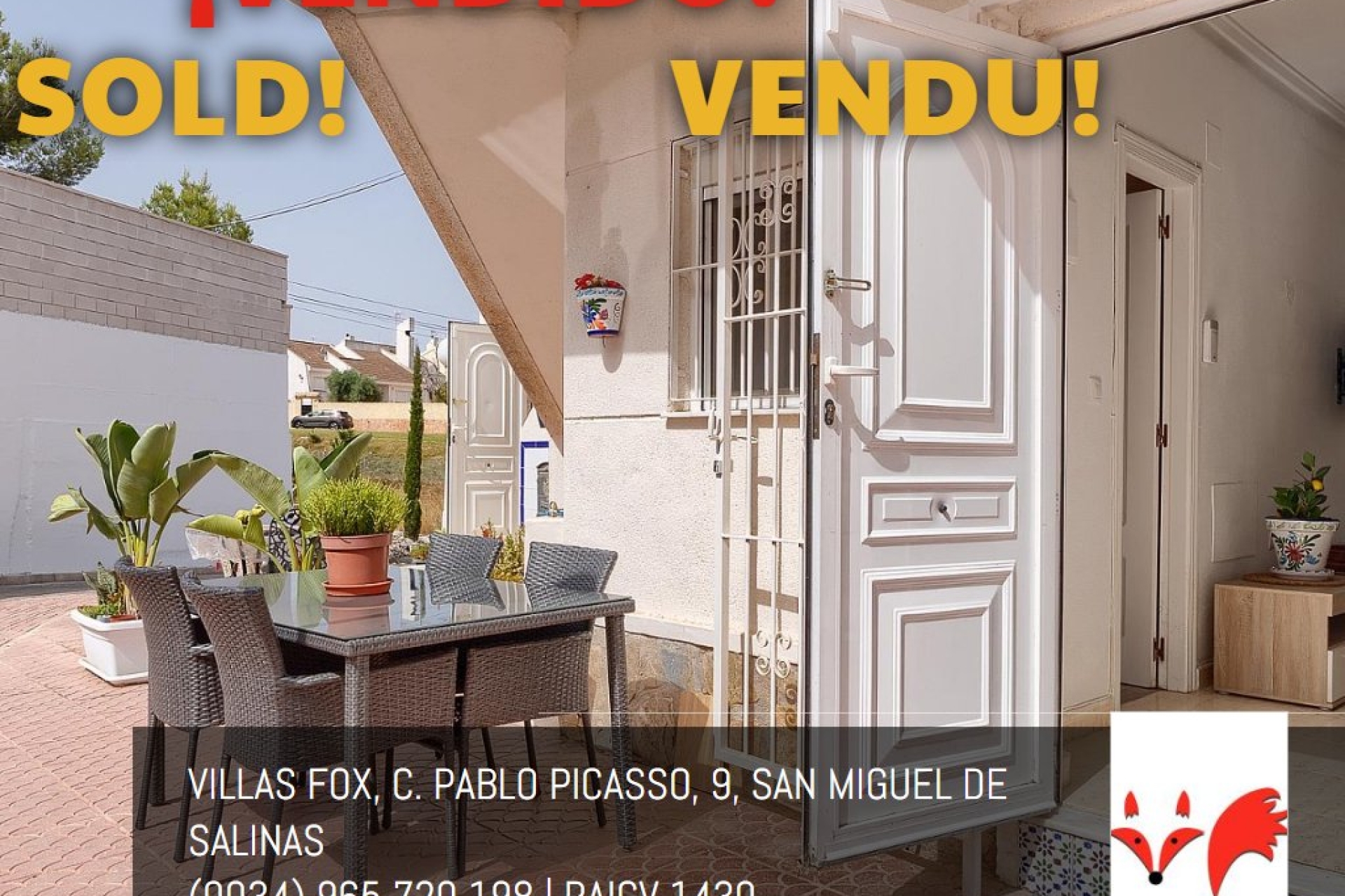 SOLD! Los Pinos ground-floor apartment with conservatory for sale, San Miguel de Salinas