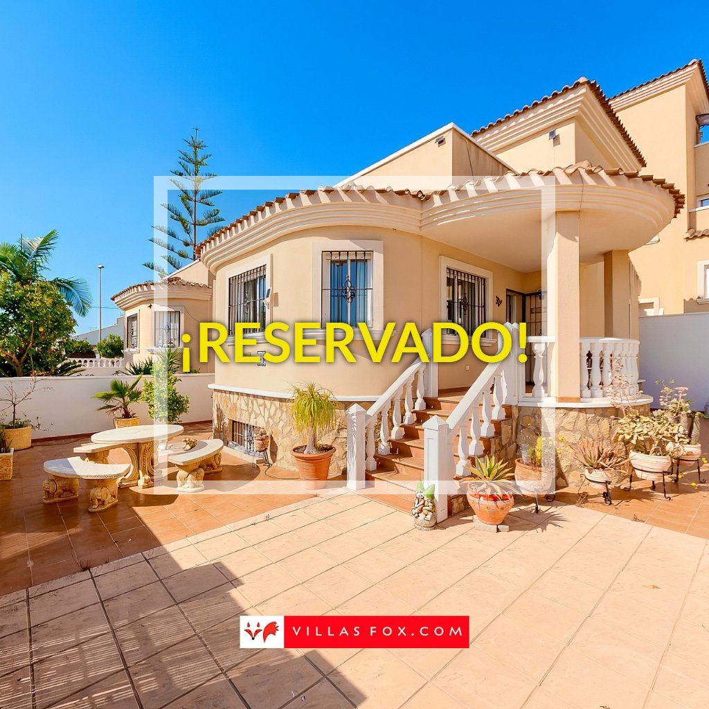 RESERVED! 4-bedroom detached villa on 3 levels with garden and great views, Mirador de San Miguel, San Miguel de Salinas
