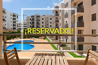 RESERVED!  South-facing, 1st-floor Res. Angelina apartment, San Miguel de Salinas